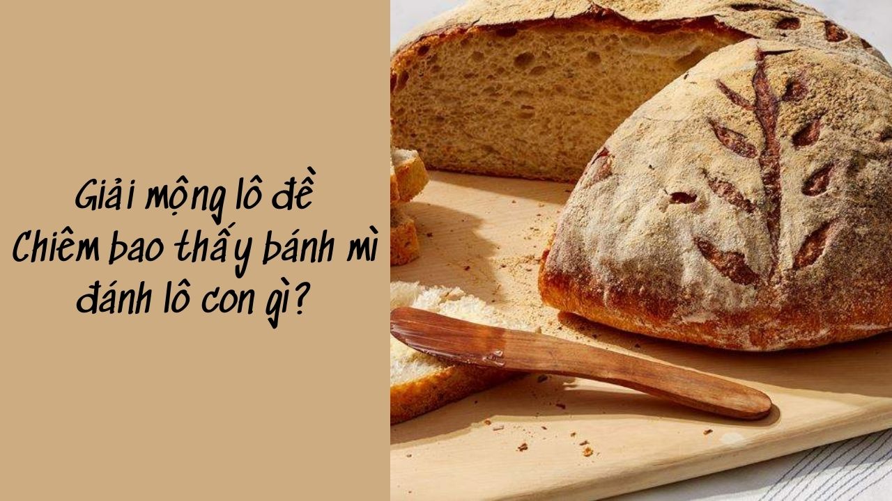 Giải mộng lô đề: Chiêm bao thấy bánh mì đánh lô con gì?